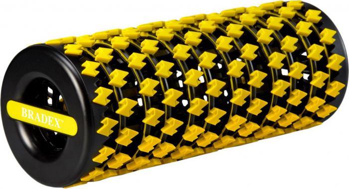 Ролик массажный, складной, Bradex SF 0828, желтый (collapsible yoga roller, yellow) - фото 1 - id-p182254174