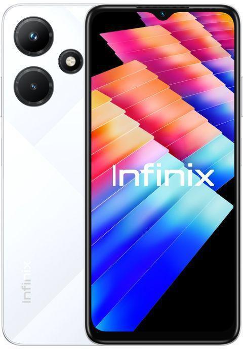 Смартфон INFINIX Hot 30i 8/128Gb, X669D, белый - фото 1 - id-p204473146