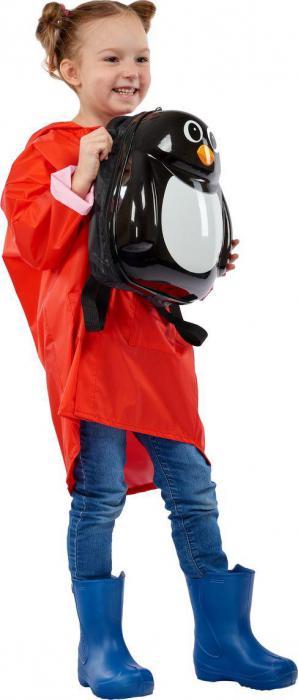 Дождевик «ДРАКОН» красный, размер L (children's raincoat red, L-size), Bradex DE 0489 - фото 4 - id-p190227908