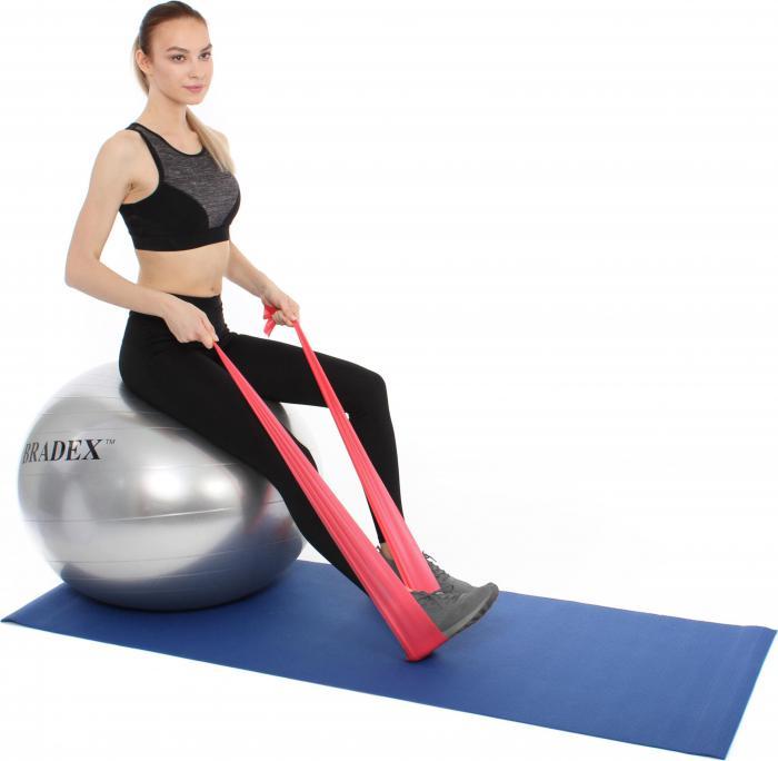 Мяч для фитнеса «ФИТБОЛ-55» с насосом (Fitness Ball 55 сm with pump), Bradex SF 0241 - фото 8 - id-p197347790