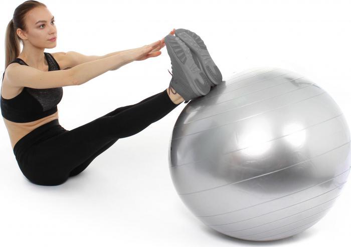 Мяч для фитнеса «ФИТБОЛ-55» с насосом (Fitness Ball 55 сm with pump), Bradex SF 0241 - фото 10 - id-p197347790