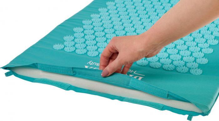 Коврик-сумка акупунктурный НИРВАНА® (Acupressure mat with straps), Bradex KZ 0677 - фото 2 - id-p200062212