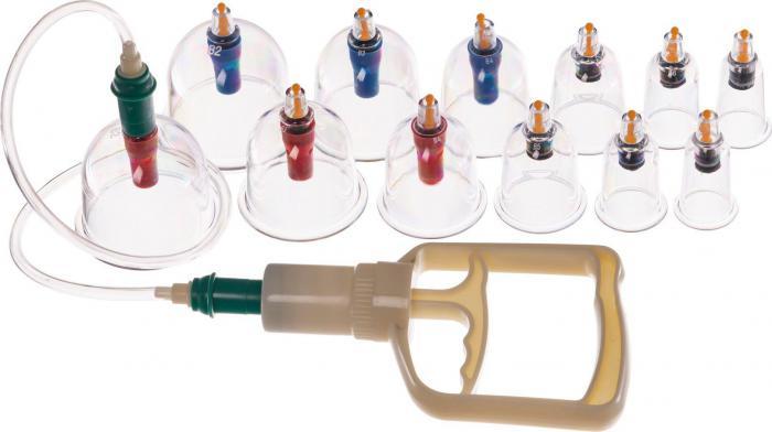 Набор вакуумных банок с насосом, 12 шт. «БА ХО ГУАН» (12 pcs Vacuum cupping set), Bradex KZ 0918 - фото 1 - id-p203765361