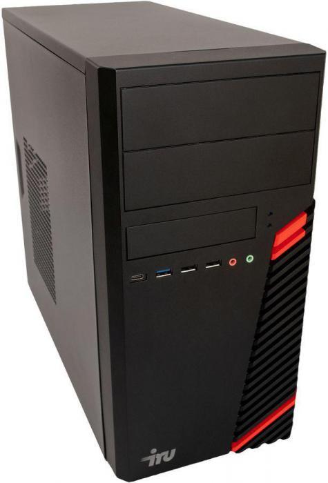 Компьютер iRU Home 310H6SM, Intel Pentium G7400, DDR4 8ГБ, 256ГБ(SSD), Intel UHD Graphics 710, Free DOS, - фото 2 - id-p204023802