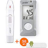 Глюкометр Bionime Prolife PM200 + 50 тест-полосок в комплекте, фото 2