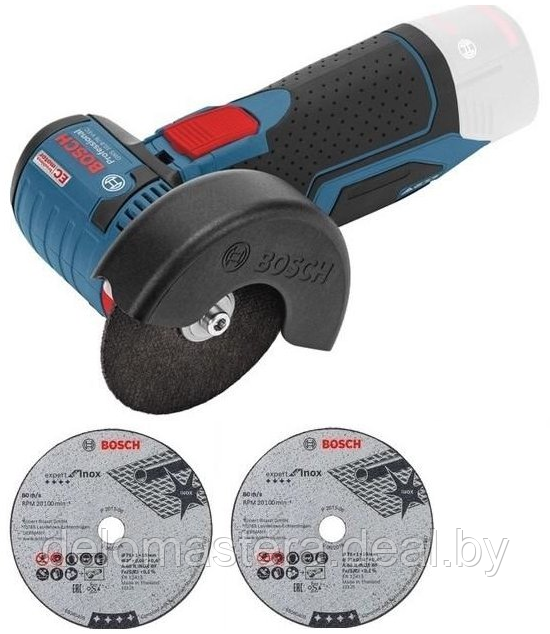 Угловая шлифмашина (болгарка) Bosch GWS 12V-76 Professional [06019F2000] (без АКБ и ЗУ) SOLO (оригинал)