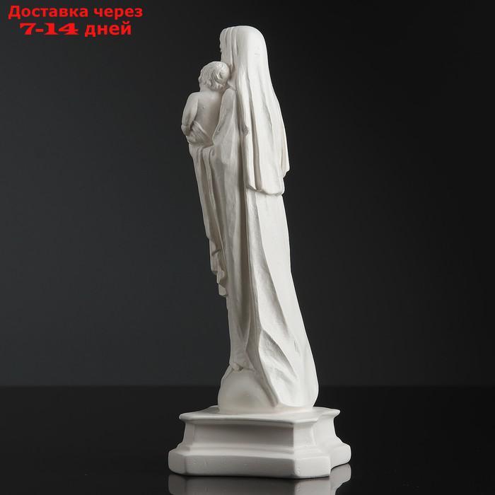 Фигура "Дева Мария с младенцем" белая 24см - фото 3 - id-p206081733