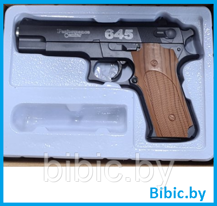 Детский пневматический пистолет Air Soft Gun K-21 игрушечный, детская игрушечная пневматика воздушка - фото 1 - id-p206230158