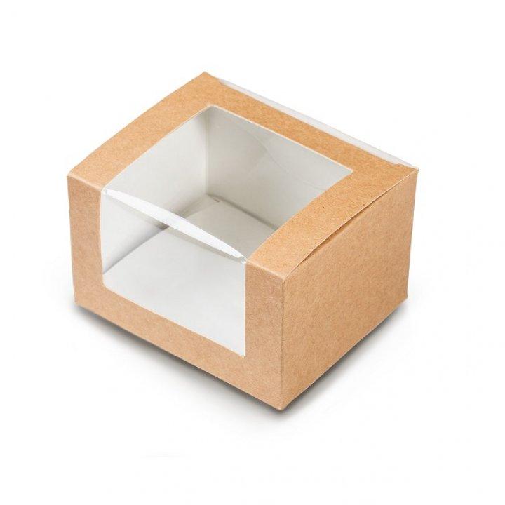 Коробка для десертов Solo show box, 130х110х h80 мм - фото 1 - id-p206268823