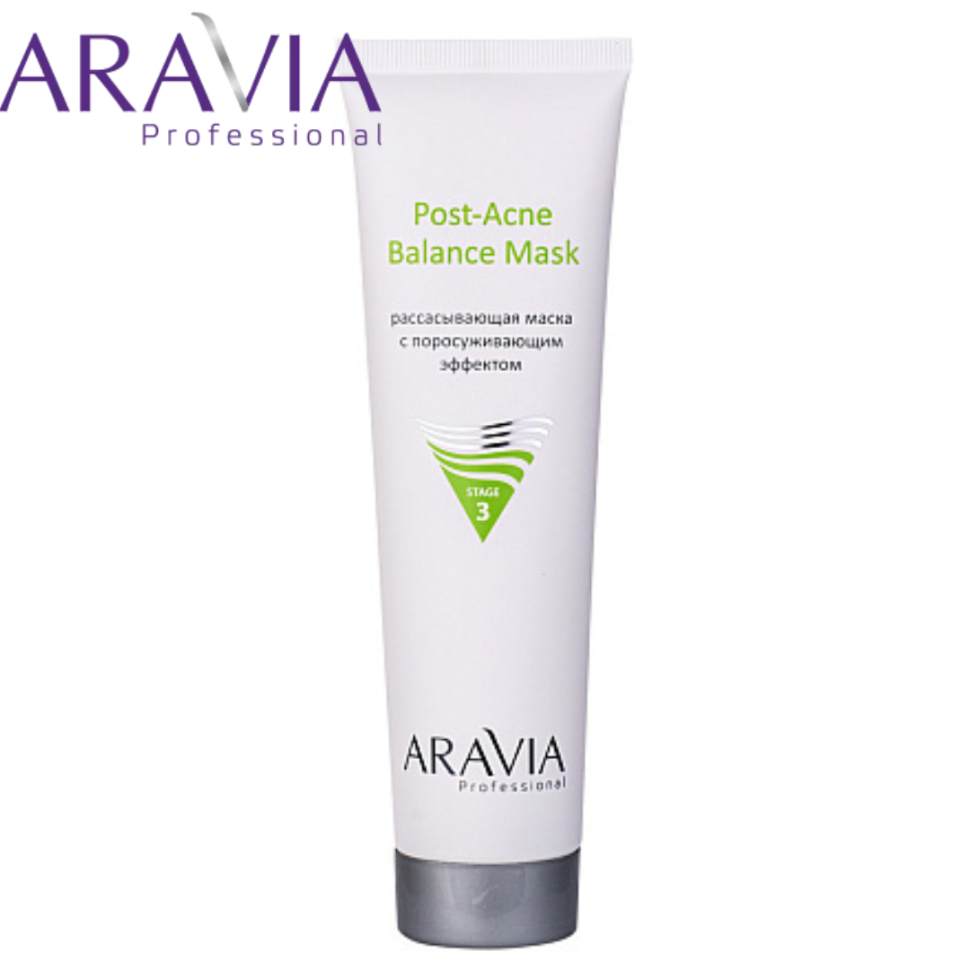 Маска сокращающая поры Post-Acne Balance Mask Aravia Professional