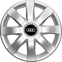 Колпаки на колеса SJS модель 323 / 15"+ комплект значков Audi