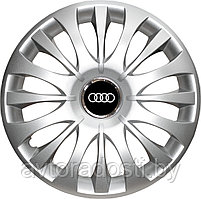 Колпаки на колеса SJS модель 329 / 15"+ комплект значков Audi