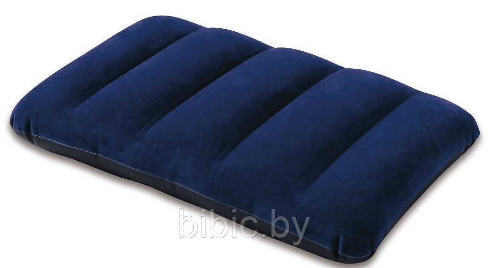 Надувная подушка Интекс PILLOW ROYAL BLUE 43x28см Intex арт 68672 для путешествий, купания, сна, отдыха - фото 3 - id-p206288582