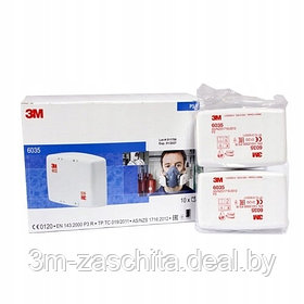 Фильтр противоаэрозольный 3М™ 6035 (2 шт/пара)