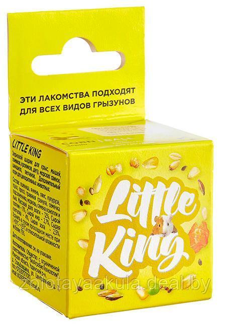 Лакомство Little King для грызунов, зерновой шарик 25-28гр - фото 1 - id-p206304897
