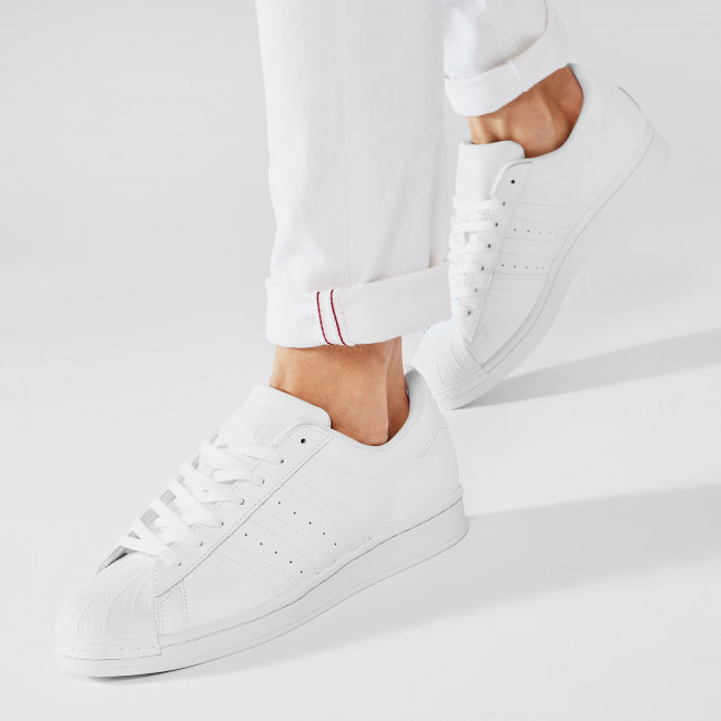 Кроссовки унисекс ADIDAS SUPERSTAR белый - фото 7 - id-p206212966