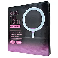 Кольцевая лампа 26см LED Ring со штативом 2м держатель для телефона и пульт HX-360
