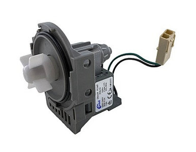Сливной насос  FUDI PSB-01 посудомойки FAGOR, GORENJE, MIDEA, MAUNFIELD (30 W, 4 защелки , с фишкой)