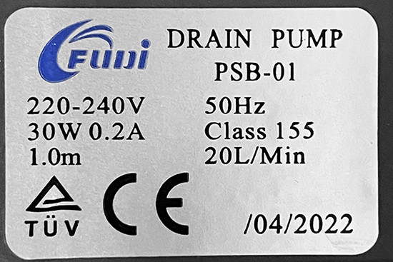 Насос сливной для ПММ Fudi 30 W 4 защелки , с фишкой FAGOR, GORENJE, MIDEA - фото 4 - id-p206306980