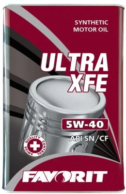 Ultra XFE 5W-40 API SN/CF FAVORIT 5л Metal - фото 1 - id-p206307131