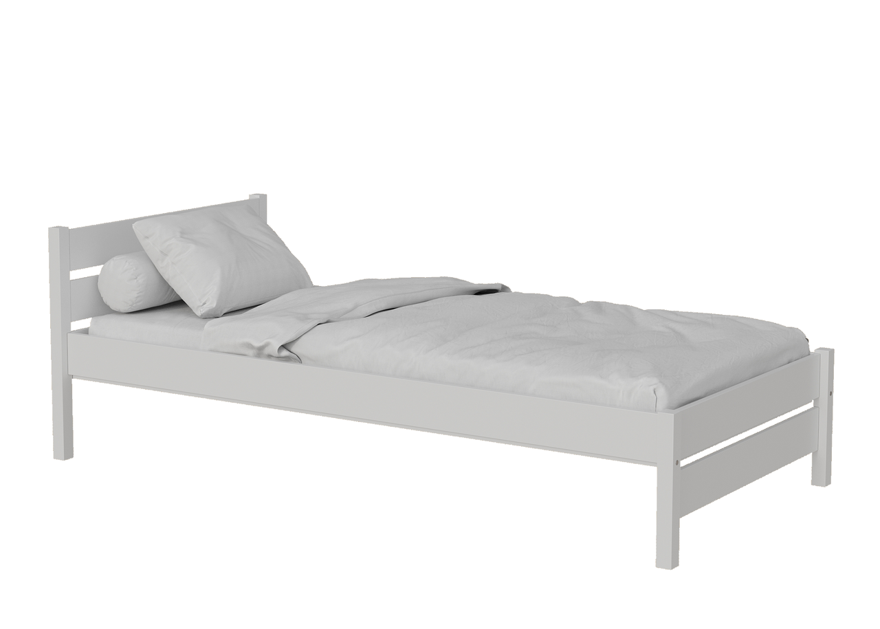 Подростковая кровать "Лотос-2" цвет белый 90х200, Да, Да - фото 1 - id-p206307121