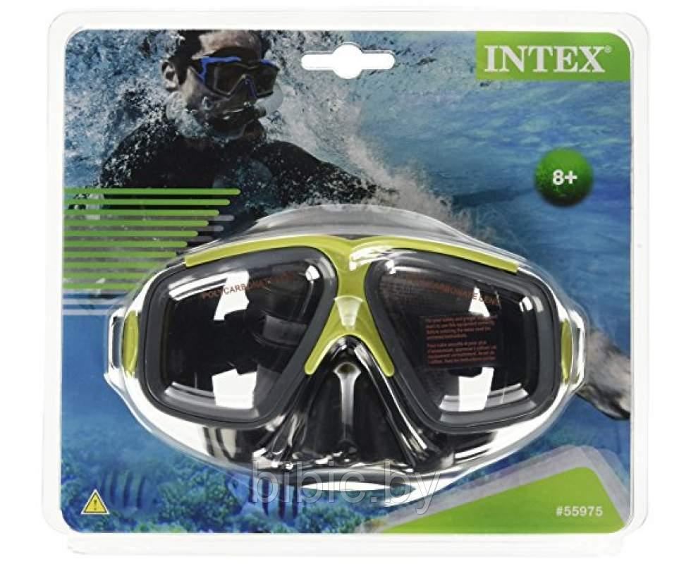 Детские очки для плавания , маска для купания Surf Rider Intex 55975, плавательные аксессуары для детей - фото 3 - id-p206307117