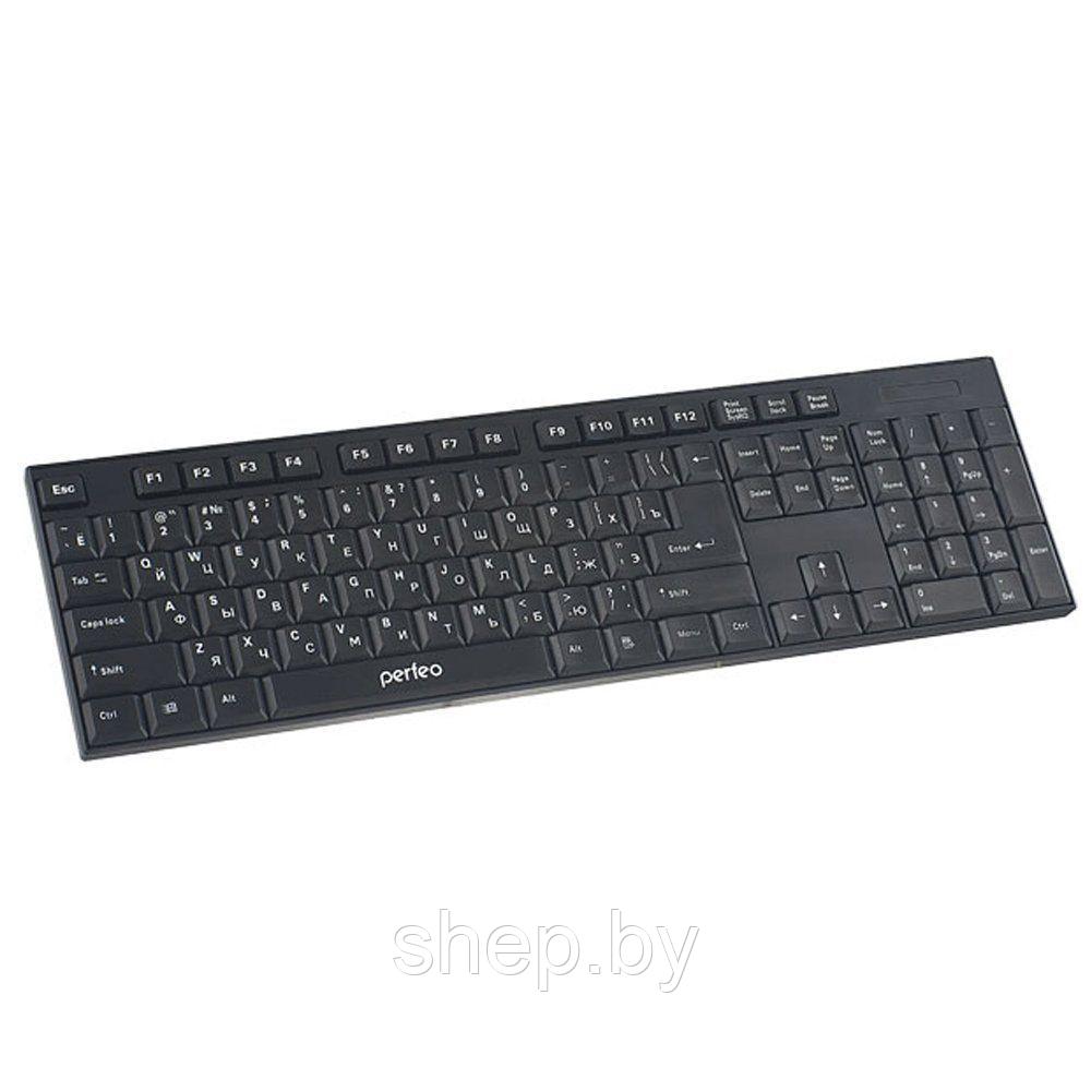 Беспроводная клавиатура Perfeo Cheap PF-3903 (PF-3208-WL) Black - фото 1 - id-p206307145