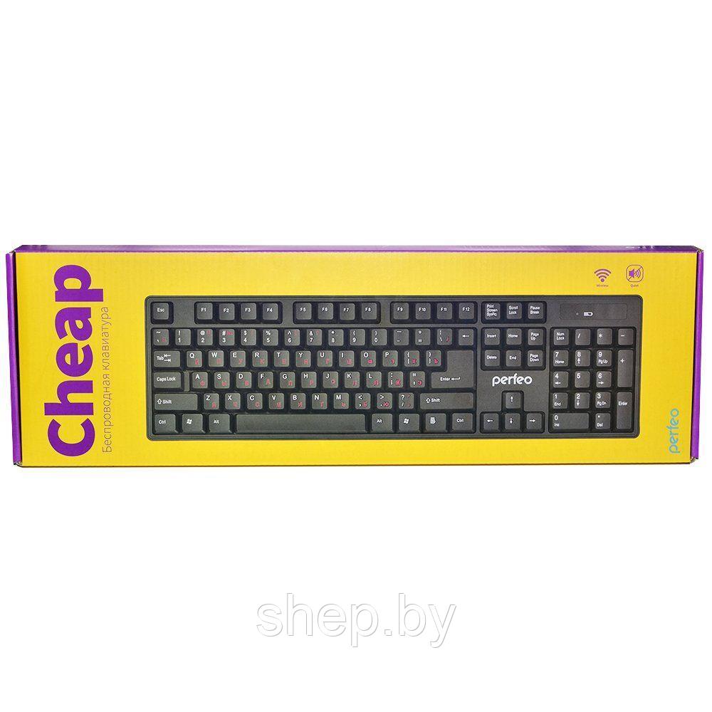 Беспроводная клавиатура Perfeo Cheap PF-3903 (PF-3208-WL) Black - фото 6 - id-p206307145