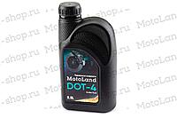 Тормозная жидкость MOTOLAND DOT-4 910г