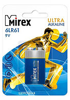 Батарейка крона 6LR61 9V alkaline, Mirex