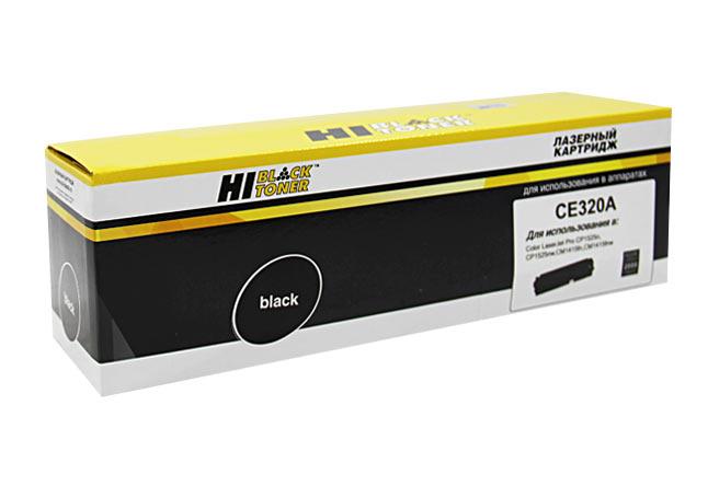 Картридж 128A/ CE320A (для HP Color LaserJet Pro CM1410/ CM1415/ CP1525) Hi-Black, чёрный, 2000 страниц