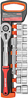 Набор инструментов головки с трещоткой и удлинителем набор 12 предметов 1/2" BAUMAUTO BM-012-5MSA