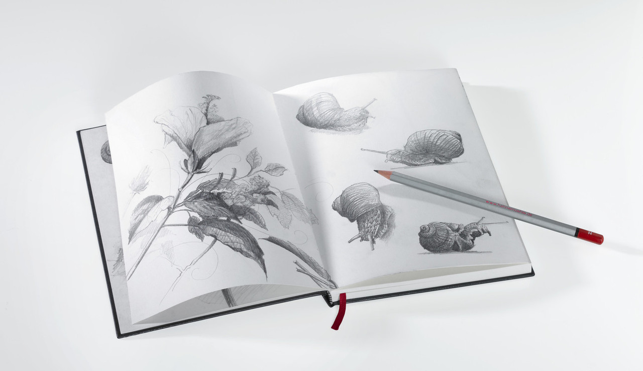 Скетчбук Nostalgie Sketch Book, 190 г/м, A6 пейзаж, 40 листов / 80 страниц - фото 2 - id-p206307984