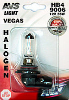 Галогенная лампа AVS Vegas в блистере HB4/9006.12V.55W 1шт