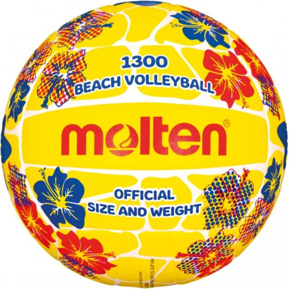 Мяч волейбольный MOLTEN V5B1300-FY, synth. leather size 5 - фото 1 - id-p206309511