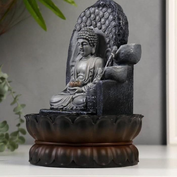 Фонтан декоративный «Серый будда с водопадом» - фото 2 - id-p206310386
