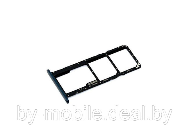 Cим-лоток (Sim-слот) Huawei Y5p DRA-LX9 черный - фото 1 - id-p206312229