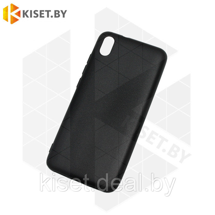 Силиконовый чехол KST MC для Xiaomi Redmi 7A черный матовый - фото 1 - id-p206315538