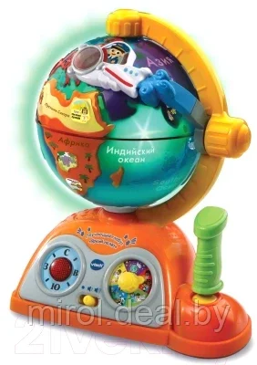 Развивающая игрушка Vtech Обучающий глобус. Яркий полет / 80-197826 - фото 2 - id-p206320246