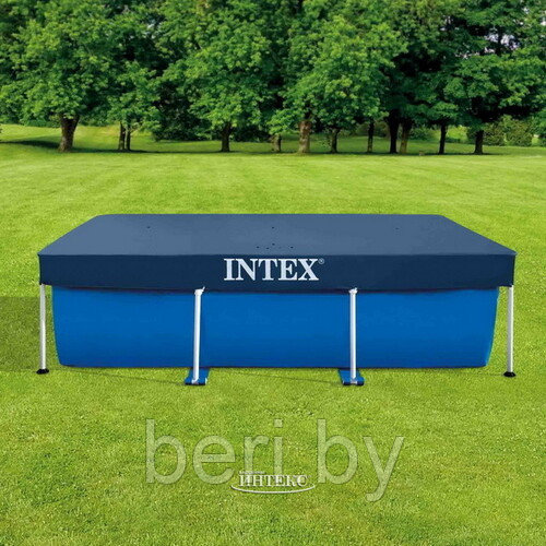 INTEX 28036 Тент для прямоугольных каркасных бассейнов 260х160 см, интекс - фото 4 - id-p206331132