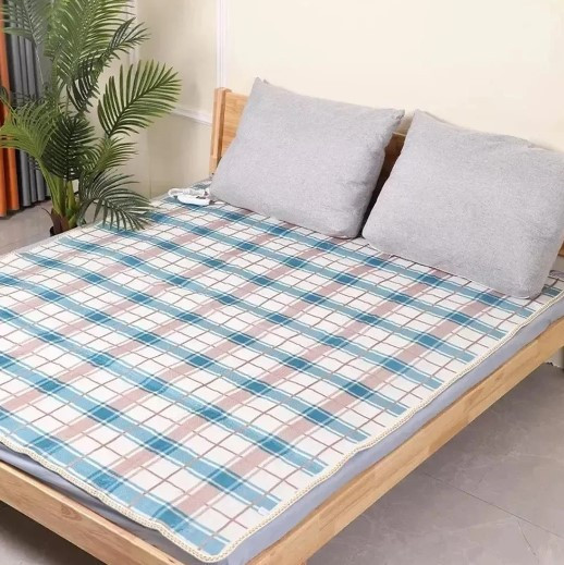 Электроодеяло с подогревом Electric Under blanket 1500 mm x 700 mm (2 режима обогрева, пульт управления) - фото 4 - id-p206368749