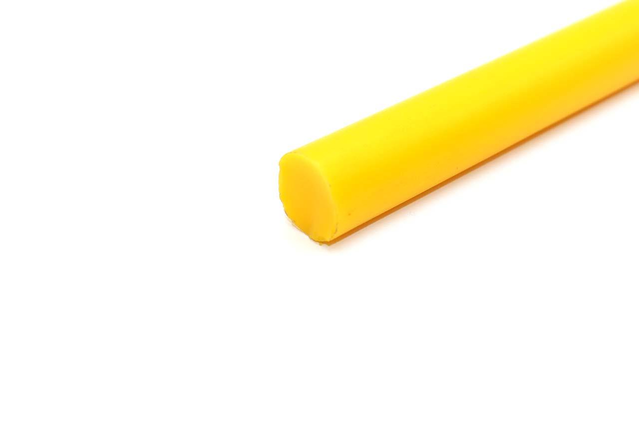 Полиуретан стержень Ф 20 мм ШОР А95 Китай (500 мм, 0.25 кг, жёлтый) - фото 1 - id-p206393072