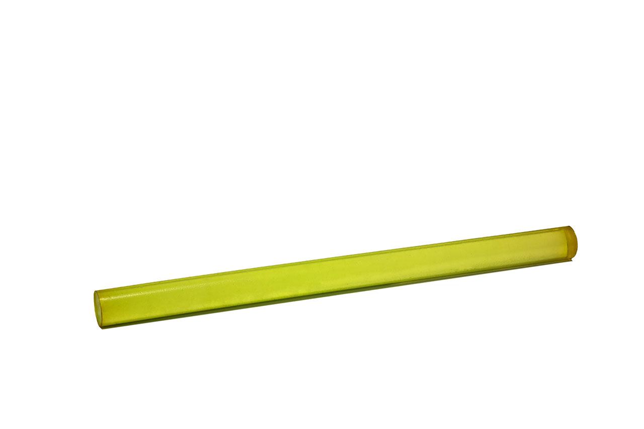 Полиуретан стержень Ф 35 мм ШОР А83 Китай (500 мм, 0.6 кг, жёлтый) - фото 2 - id-p206393078