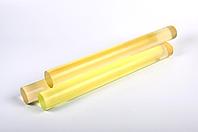 Полиуретан стержень Ф 50 мм ШОР А83 Китай (500 мм, 1.2 кг, жёлтый)