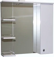 Шкаф с зеркалом для ванной СанитаМебель Камелия-12.85 Д2