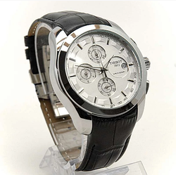 Часы наручные TISSOT 8813A (хром+бел.+черн.). Реплика