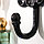 Крючок декоративный чугун "Геральдический узор" 17х6х13 см, фото 4