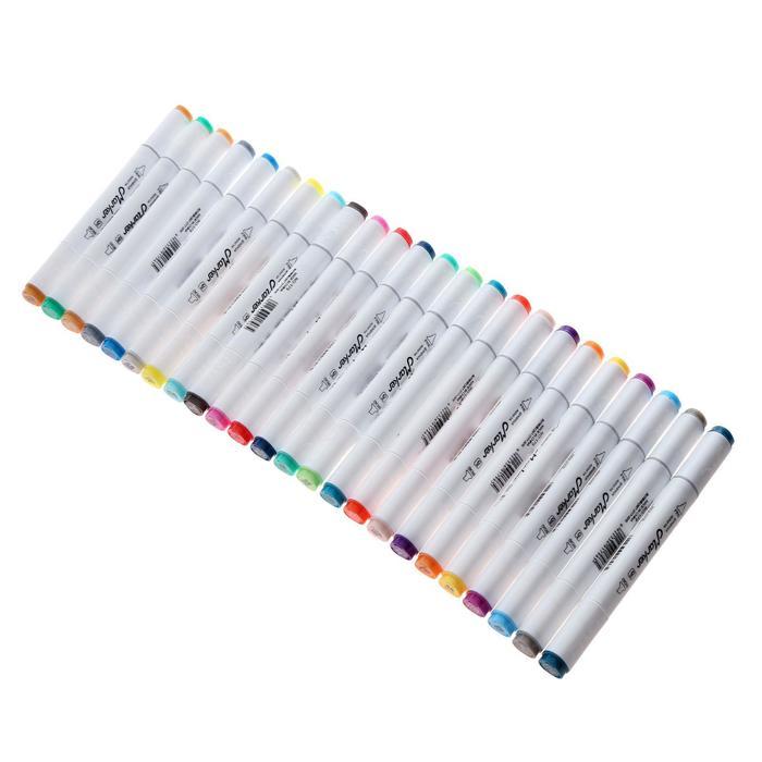 Набор маркеров для скетчинга двусторонние 48 штук/48 цветов - фото 3 - id-p206417421