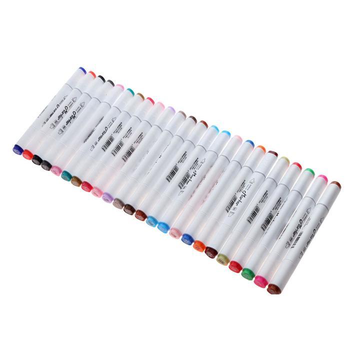Набор маркеров для скетчинга двусторонние 48 штук/48 цветов - фото 4 - id-p206417421