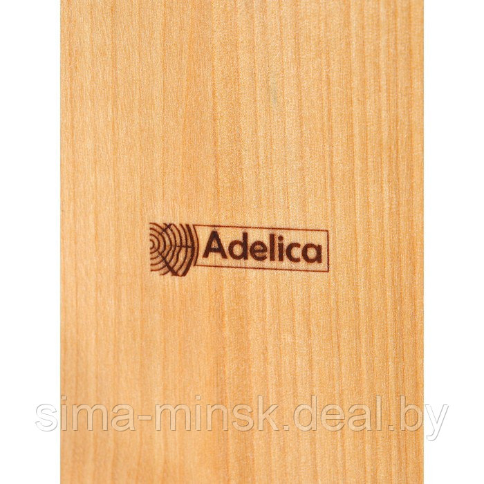 Менажница Adelica, 3-х ярусная с подставкой для вина, d=30×1,8 см, d=26×1,8 см, d=20×1,8 см, берёза, в - фото 4 - id-p206427299